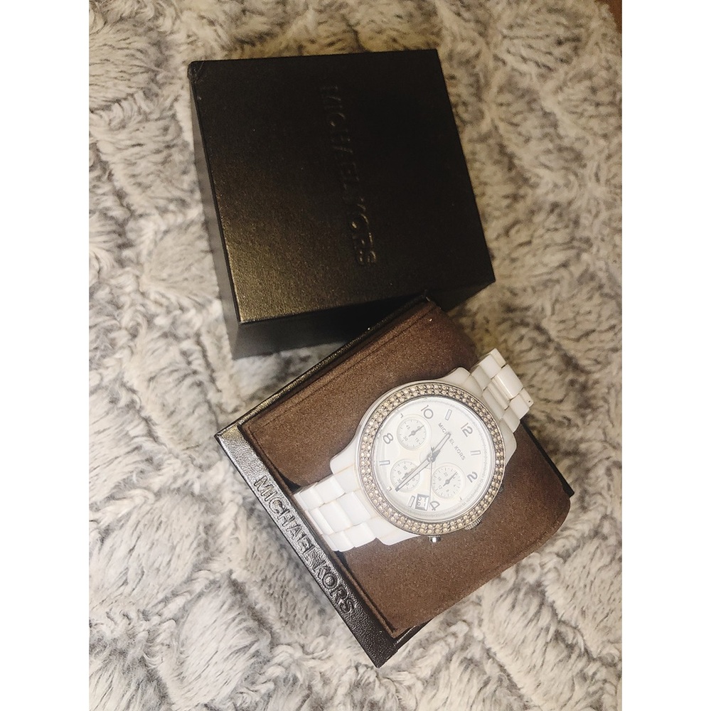 MK ceramic watch